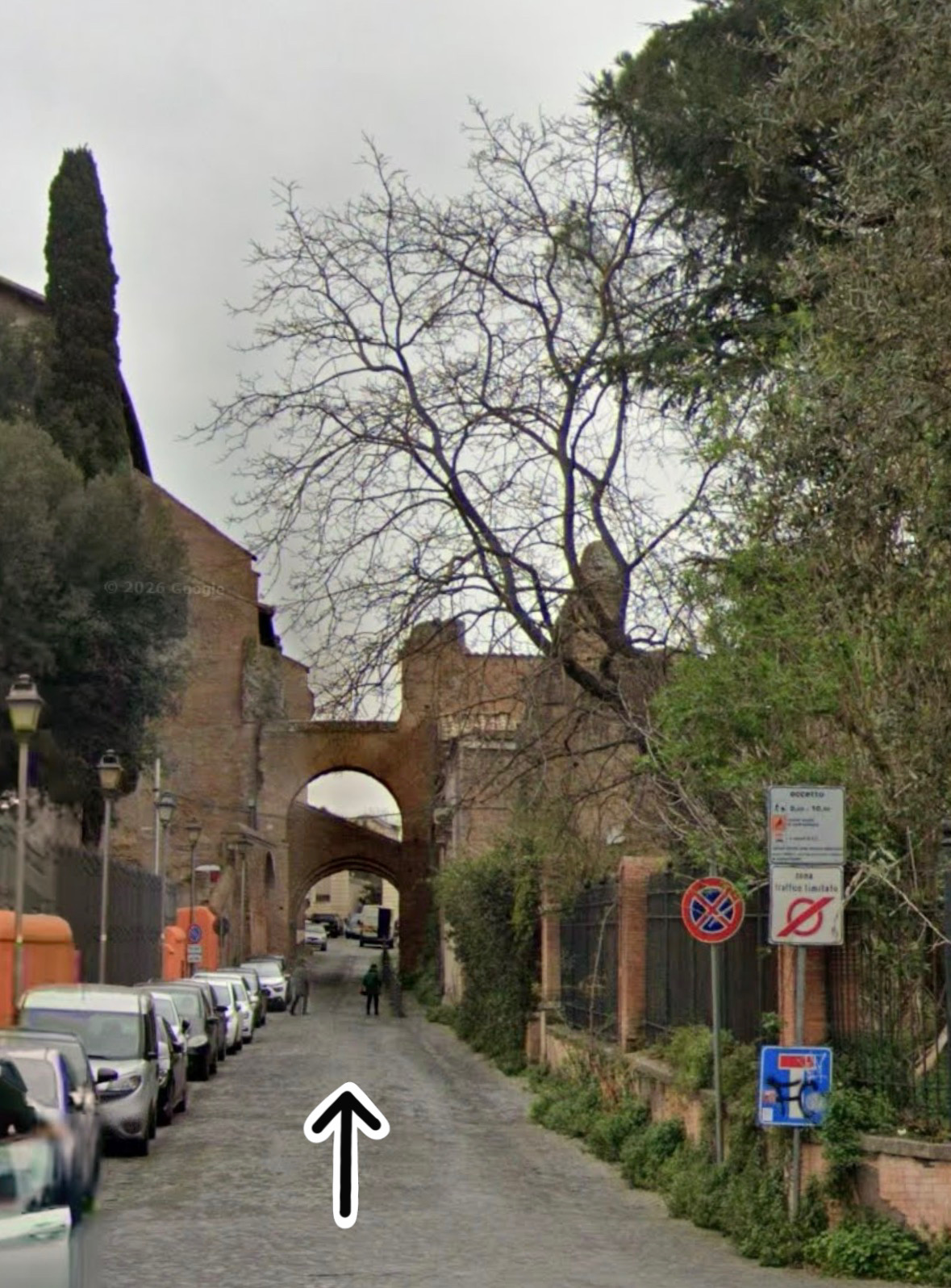 Indicazione del percorso, foto